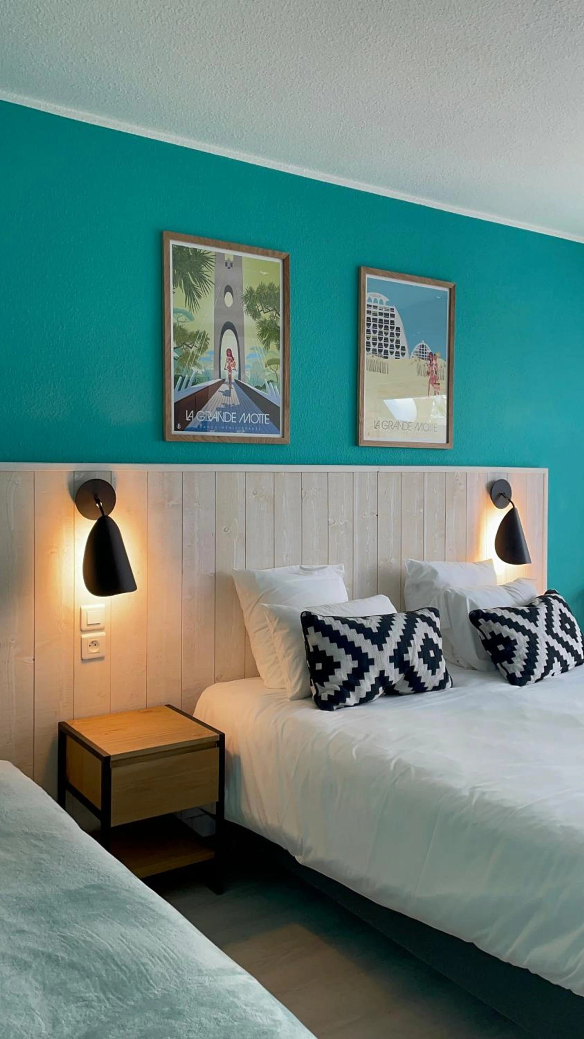 Chambre disponible pour un séminaire d'entreprise à Hôtel Saint-Clair, côté Plage - La Grande Motte