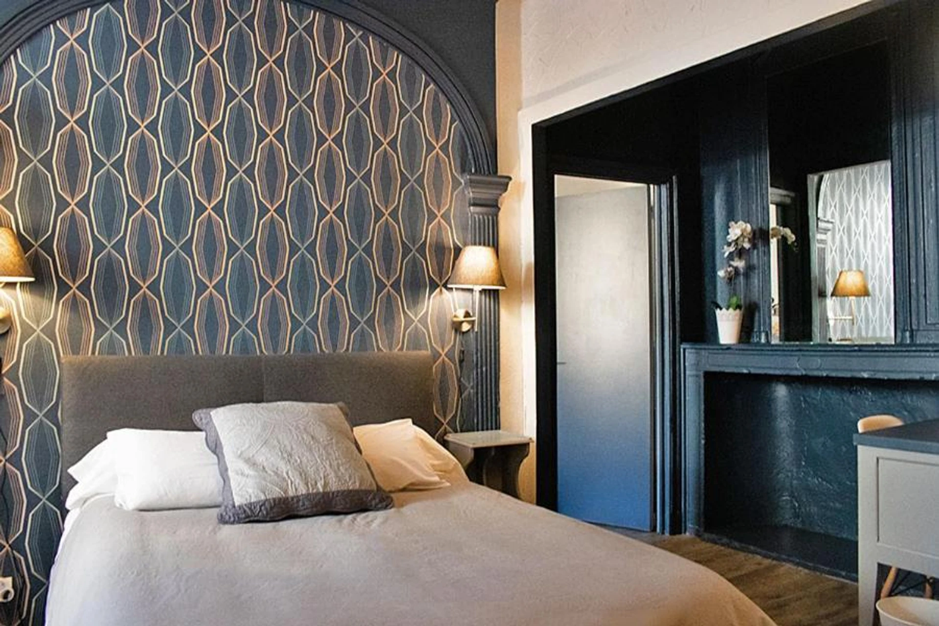 Chambre disponible pour un séminaire d'entreprise à Hôtel Saint Florent - Orange