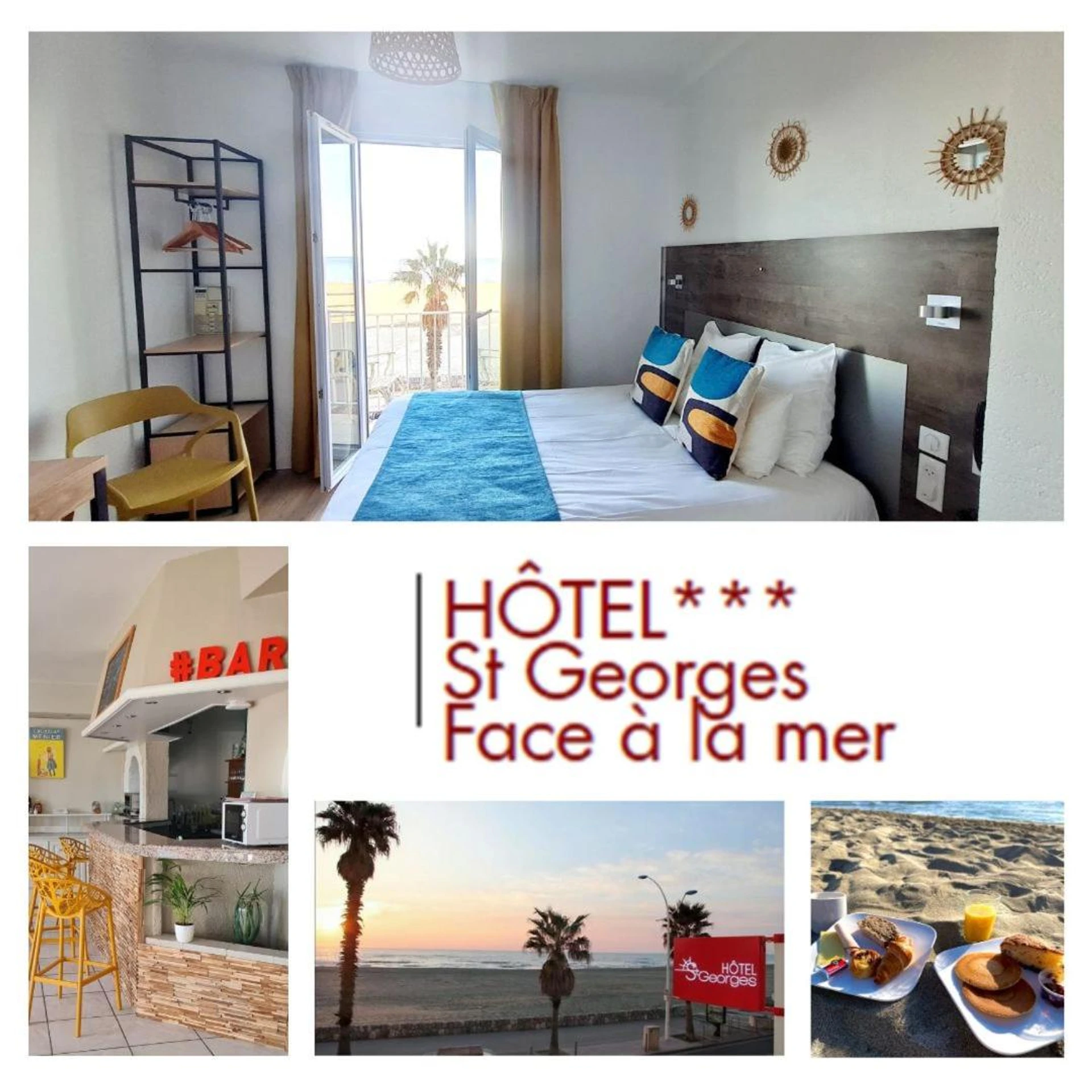 Organiser un séminaire d'entreprise : Hotel Saint Georges, Face à la mer à canet-en-roussillon