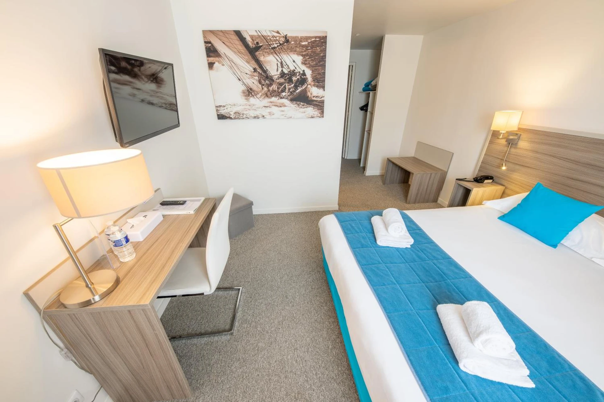 Magnifique chambre pour un séminaire d'entreprise à Hôtel Saint Laurent - Nogent-sur-Seine