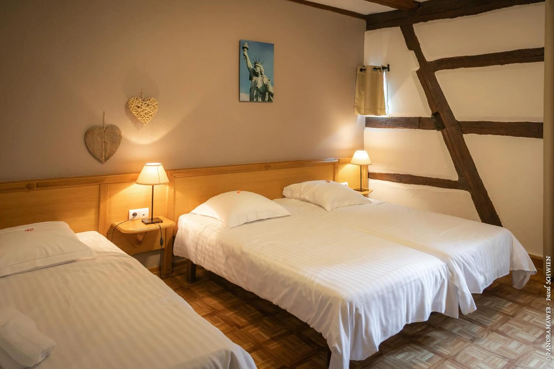 Chambre disponible pour un séminaire d'entreprise à Hôtel le Saint Nicolas - Riquewihr