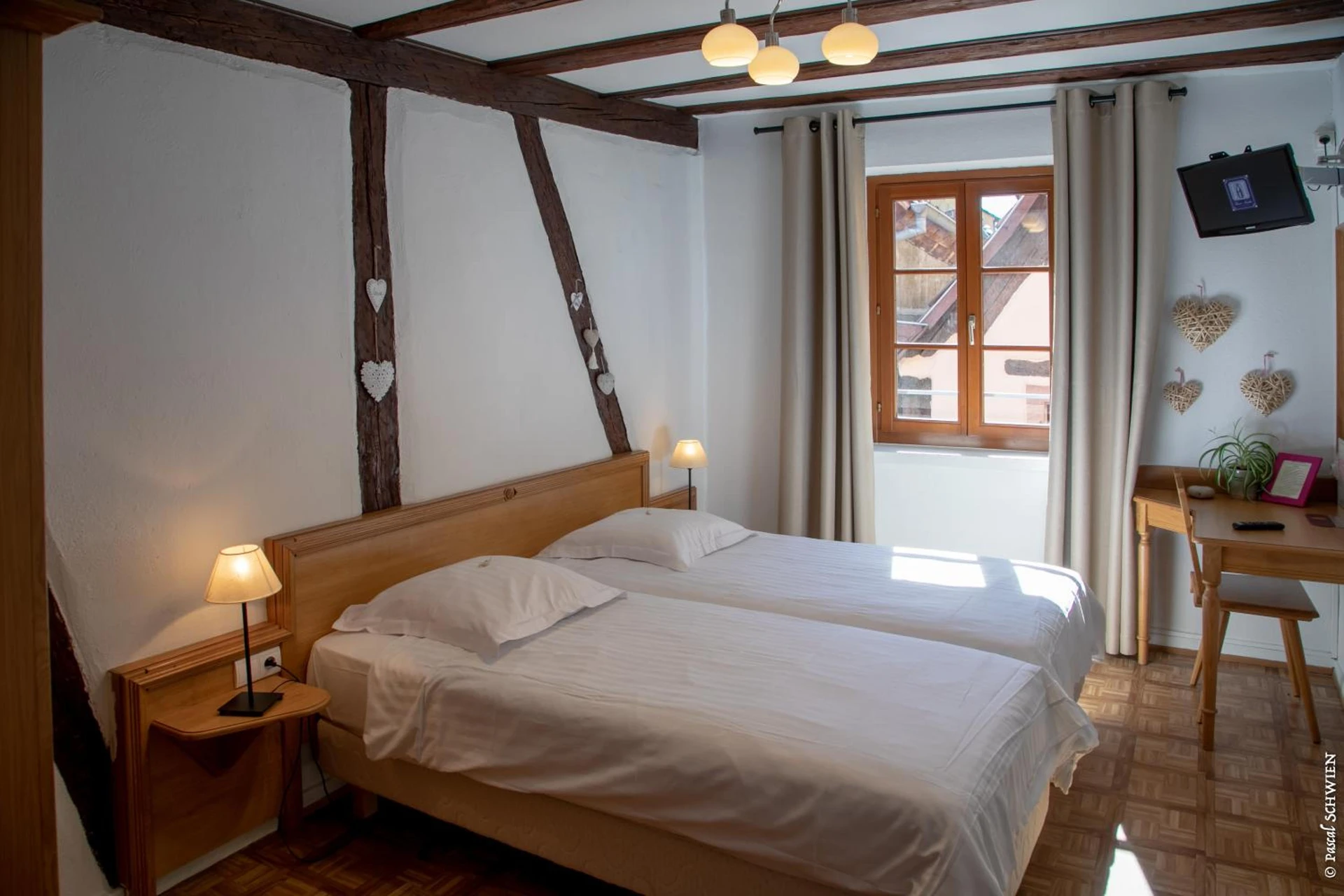 Chambre disponible pour un séminaire d'entreprise à Hôtel le Saint Nicolas - Riquewihr