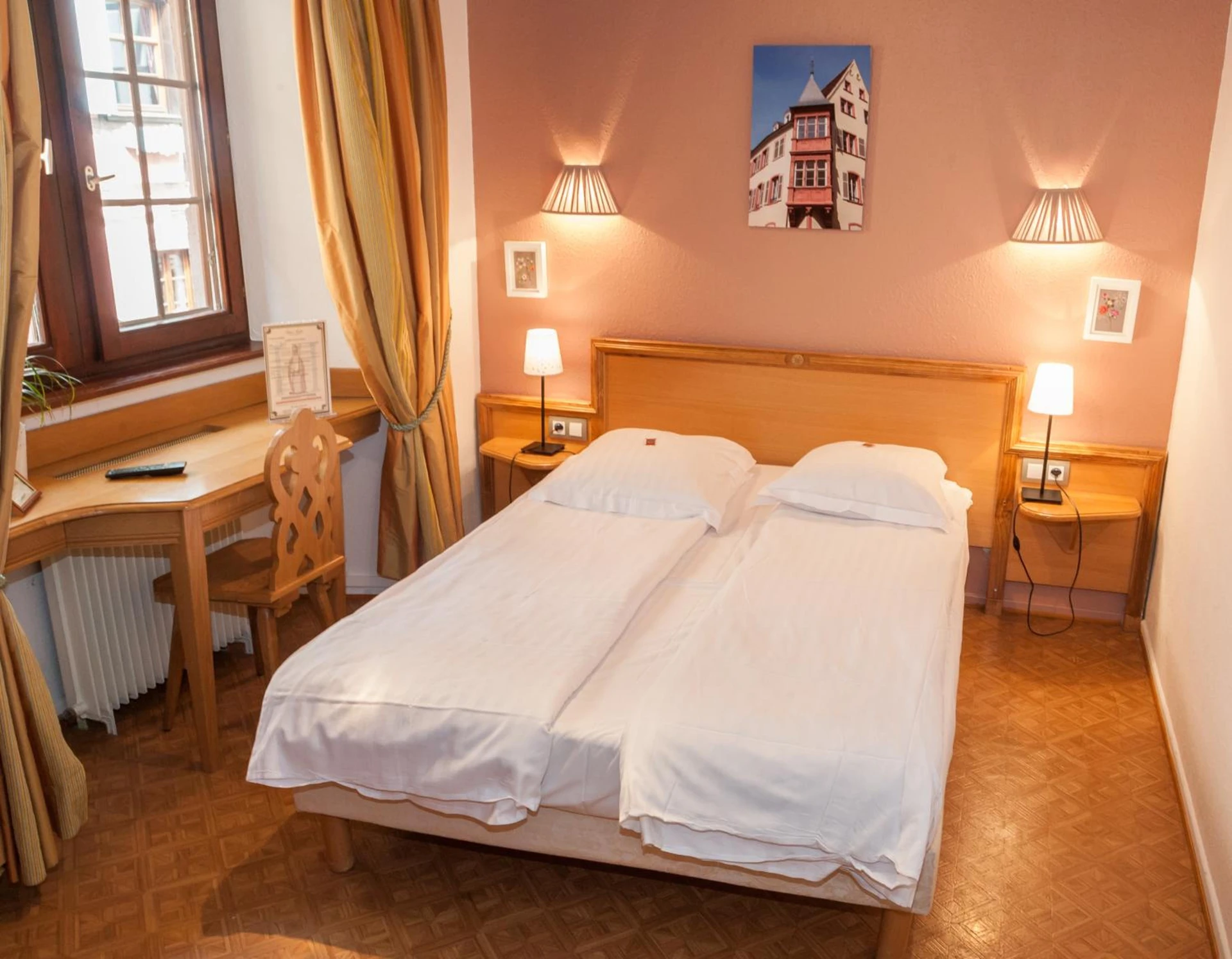 Chambre disponible pour un séminaire d'entreprise à Hôtel le Saint Nicolas - Riquewihr