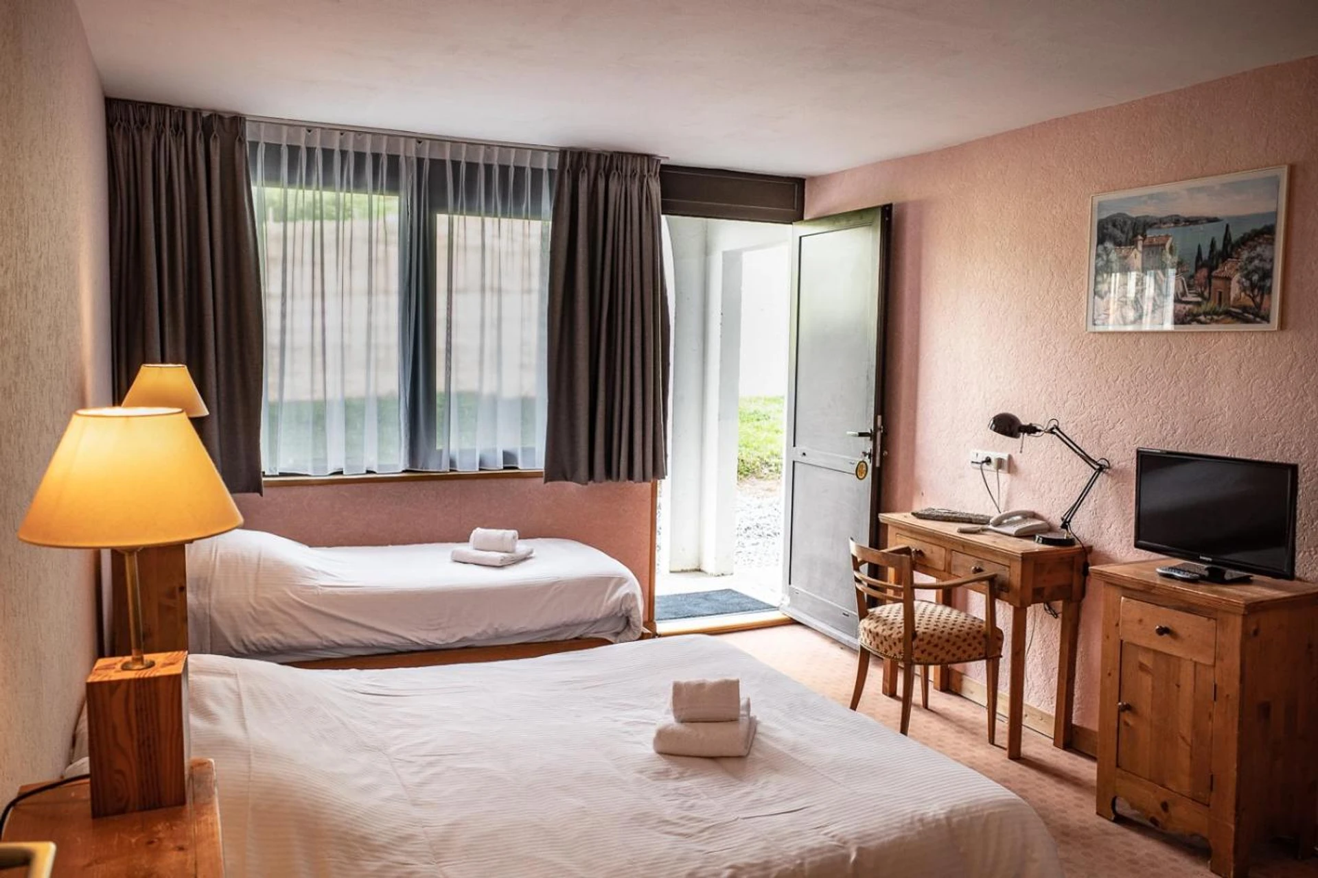 Magnifique chambre pour un séminaire d'entreprise à Hôtel Restaurant Saint Roch - Puy-Saint-Vincent