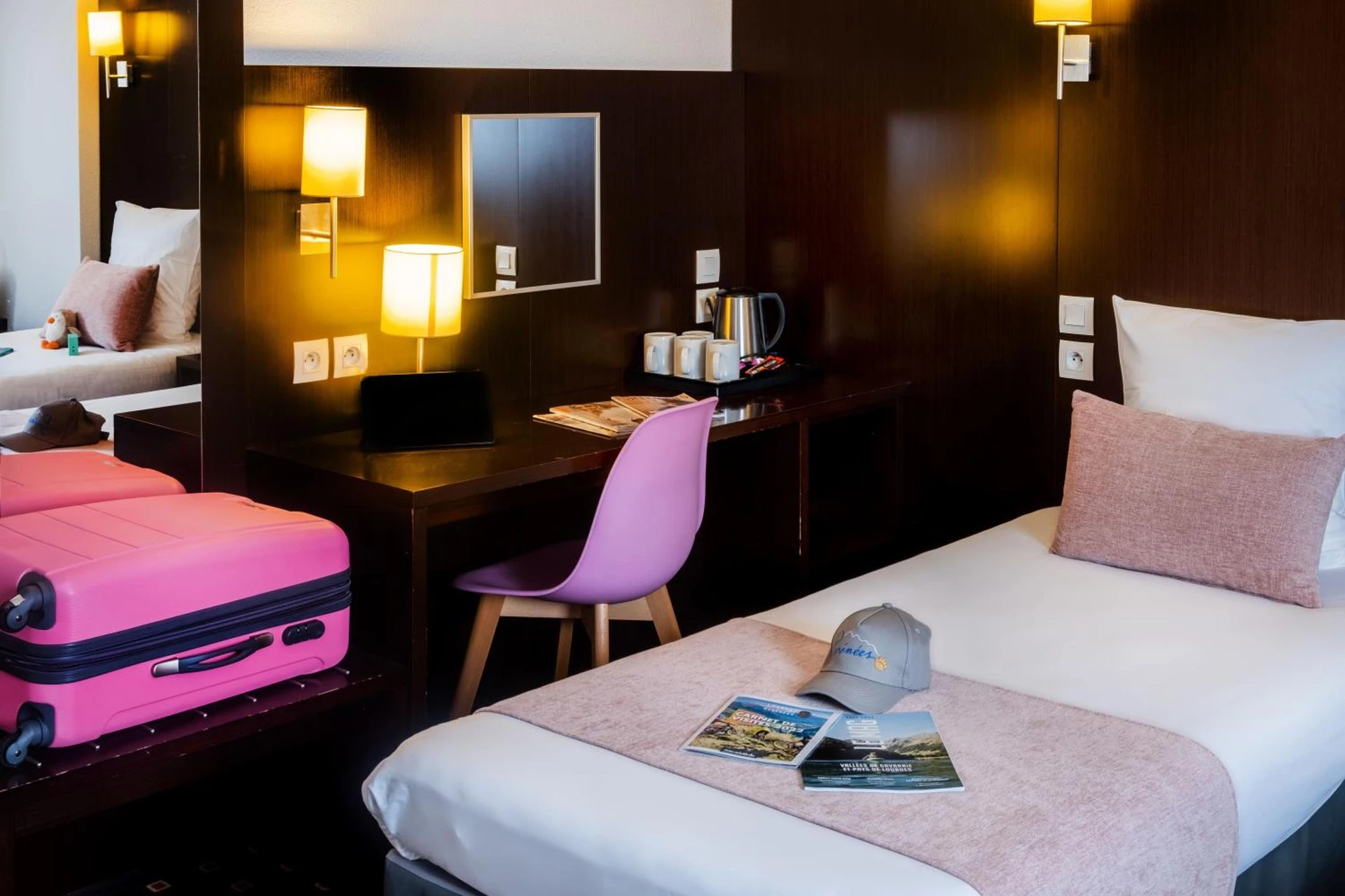 Chambre disponible pour un séminaire d'entreprise à Hôtel Sainte-Rose - Lourdes