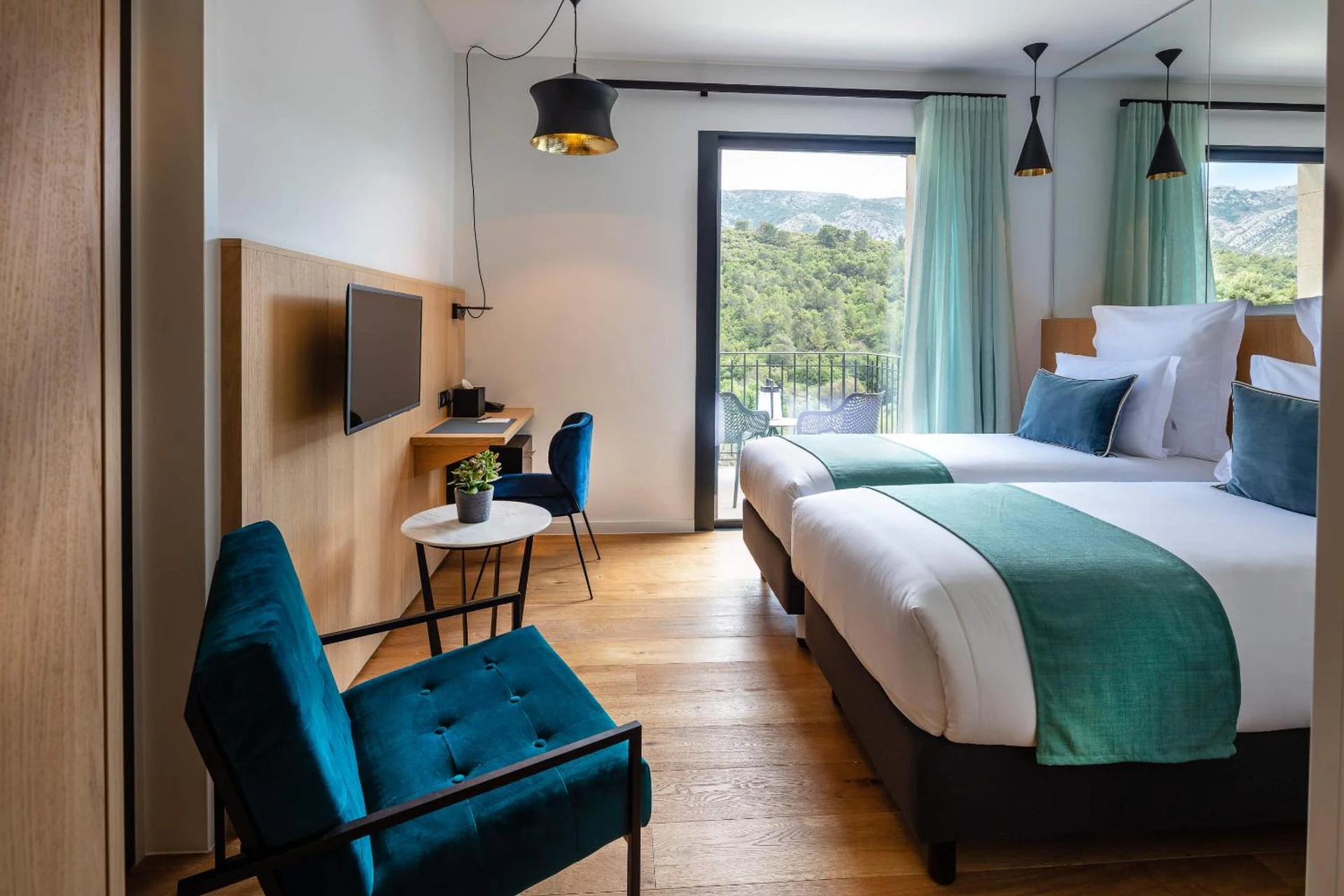 Chambre disponible pour un séminaire d'entreprise à Hôtel Sainte Victoire - Vauvenargues