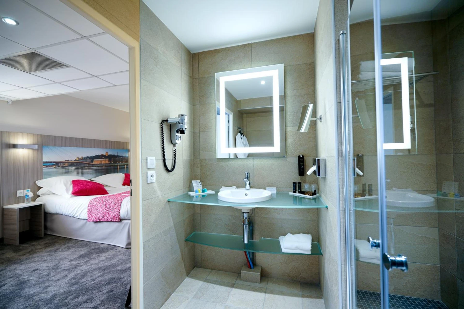 Chambre disponible pour un séminaire d'entreprise à Hôtel Saphir Lyon - Lyon