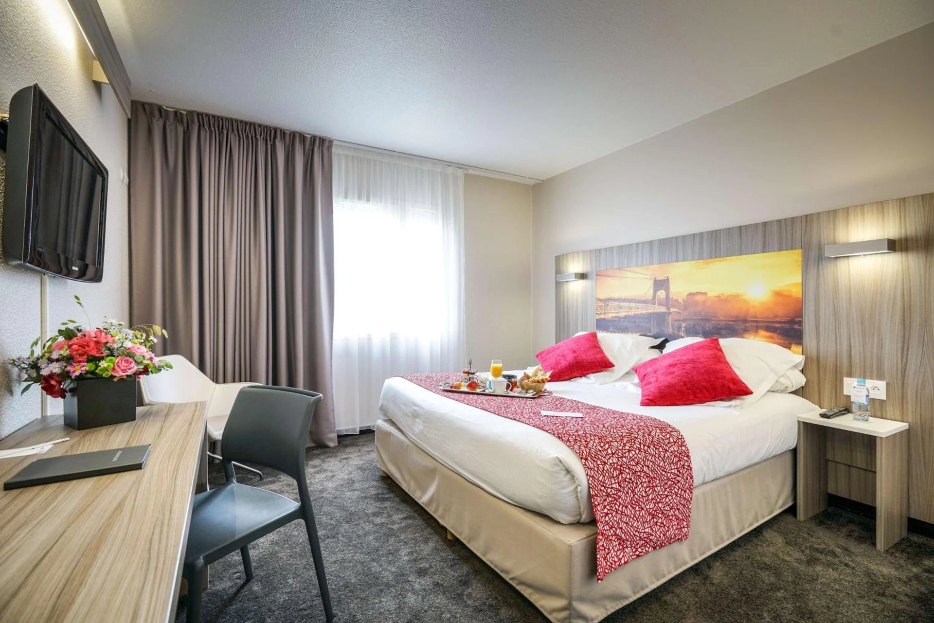 Magnifique chambre pour un séminaire d'entreprise à Hôtel Saphir Lyon - Lyon