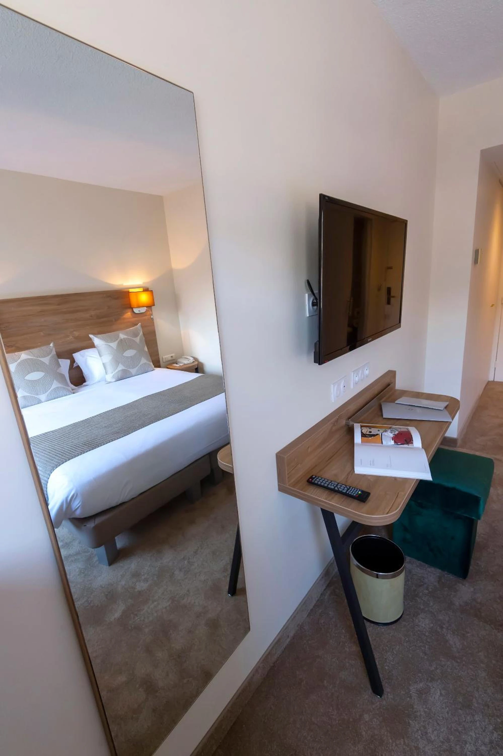 Chambre disponible pour un séminaire d'entreprise à Servotel Saint-Vincent - Nice