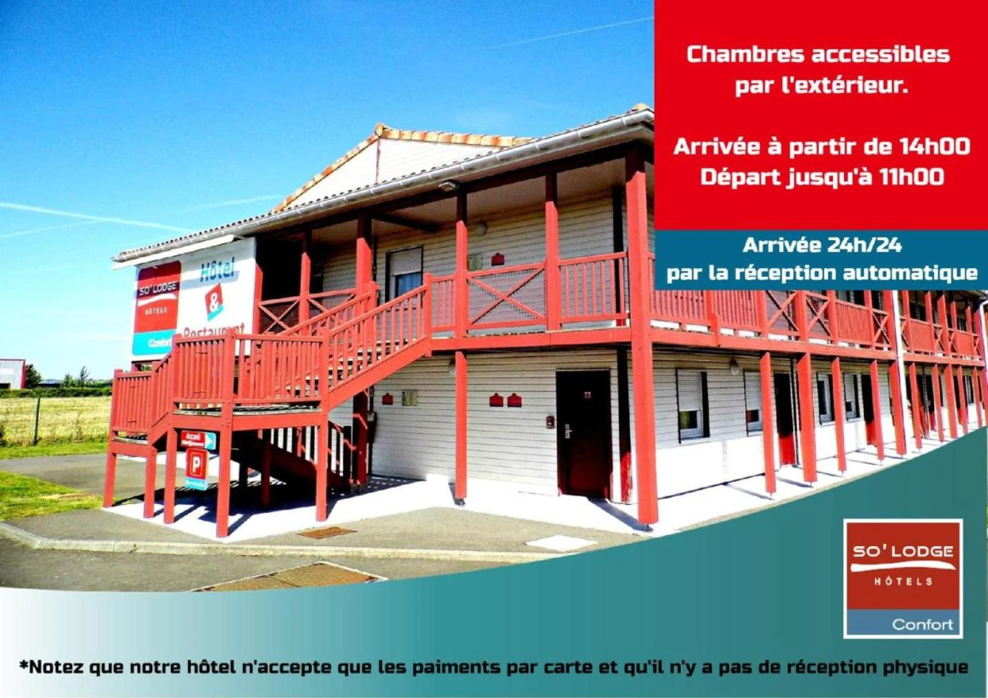 Chambre à So'Lodge Niort A83 - Organiser un séminaire d'entreprise à La Creche