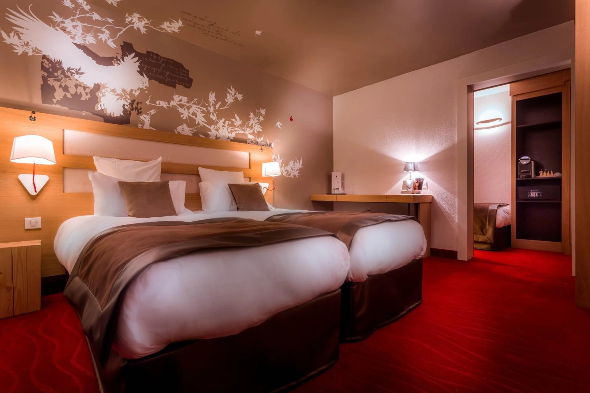 Chambre disponible pour un séminaire d'entreprise à Le Grand Aigle Hotel & Spa**** - La Salle-Les-Alpes