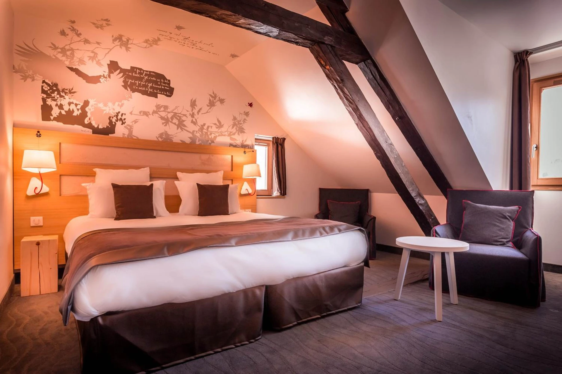 Magnifique chambre pour un séminaire d'entreprise à Le Grand Aigle Hotel & Spa**** - La Salle-Les-Alpes