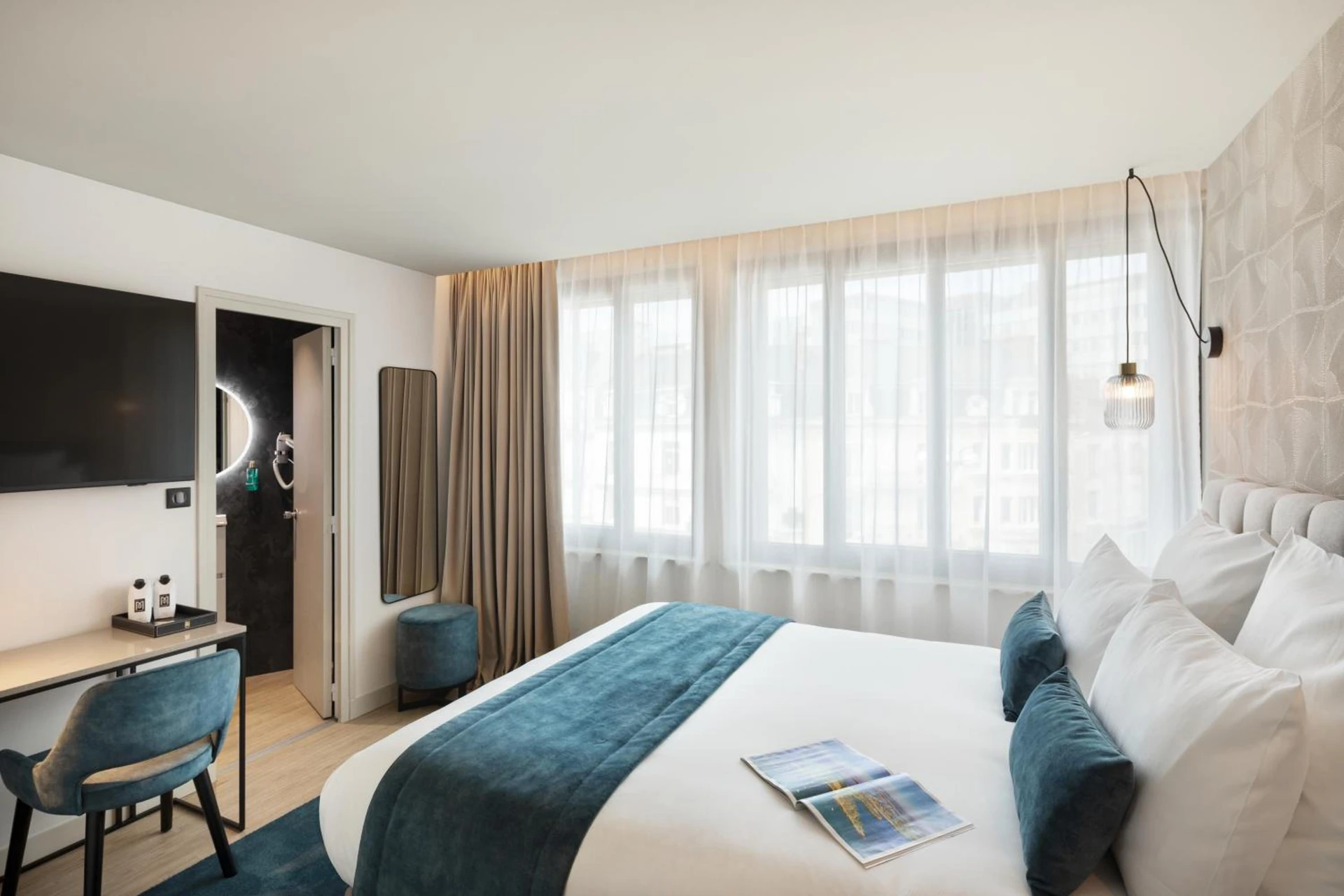 Chambre disponible pour un séminaire d'entreprise à Hôtel & Spa Le Maury, Vannes, The Originals Boutique - Vannes