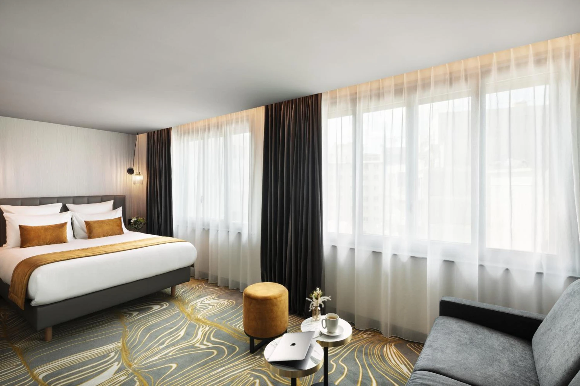 Chambre disponible pour un séminaire d'entreprise à Hôtel & Spa Le Maury, Vannes, The Originals Boutique - Vannes