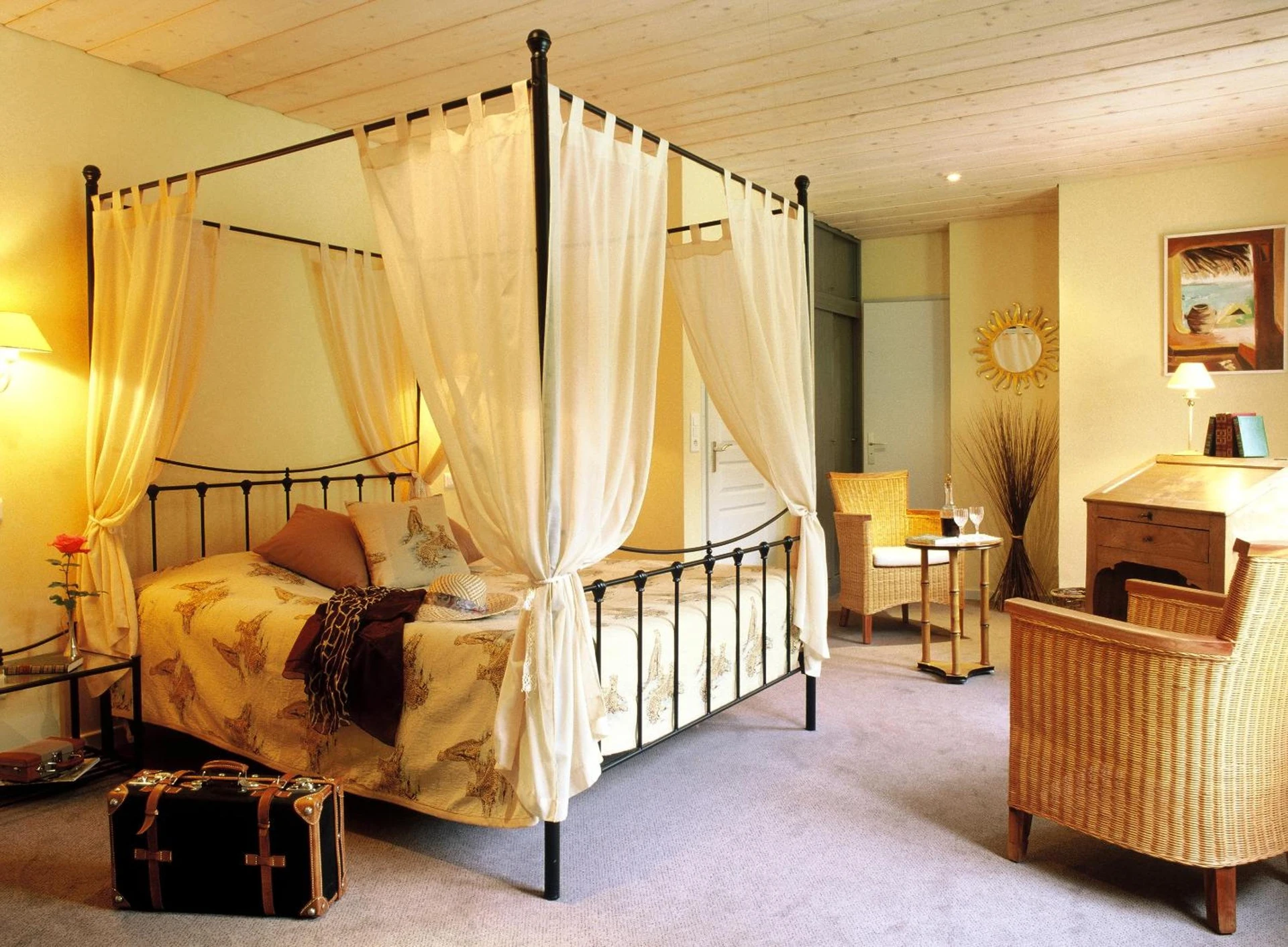 Chambre disponible pour un séminaire d'entreprise à Hôtel Restaurant Taillard - Goumois
