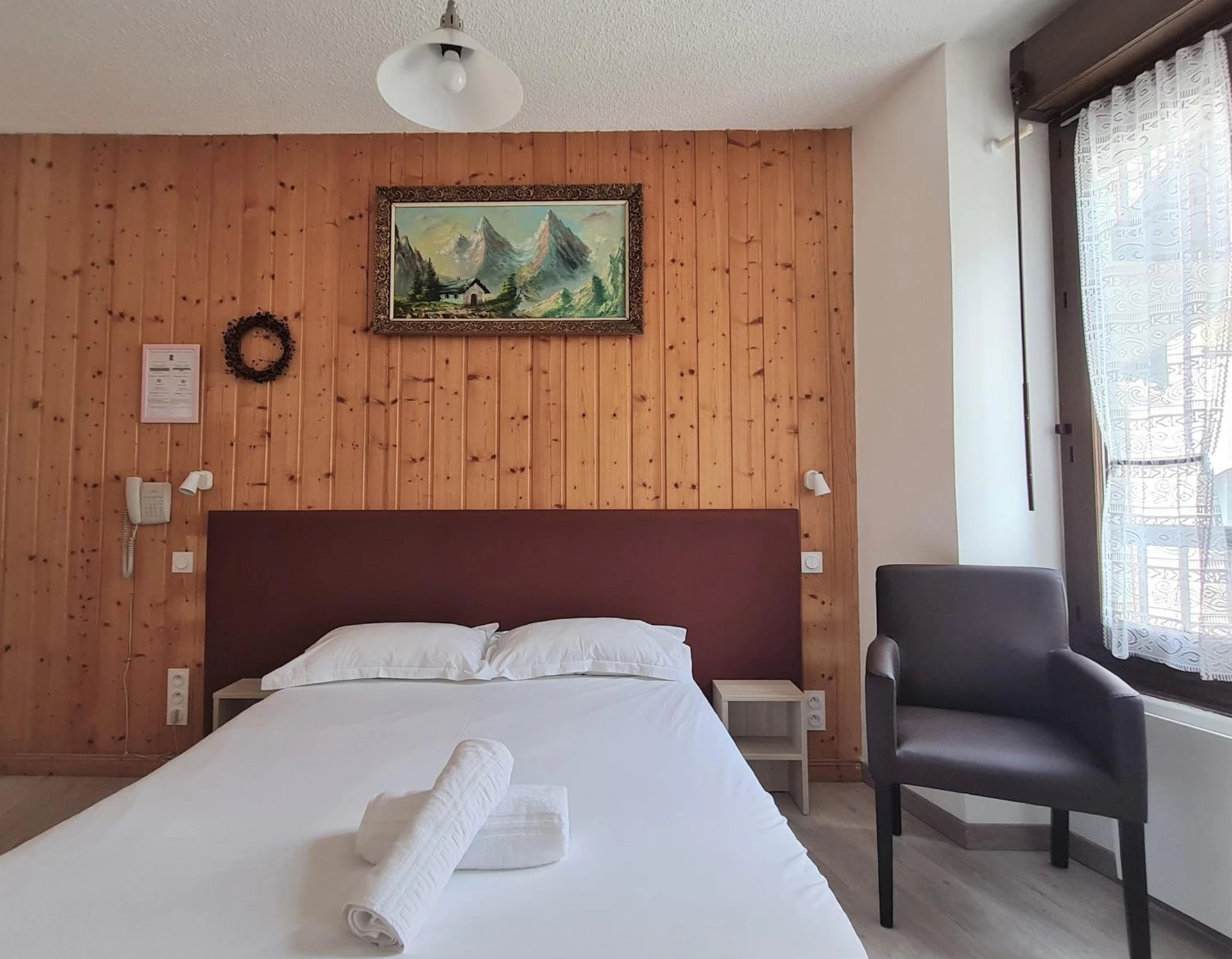 Chambre disponible pour un séminaire d'entreprise à Terminus Hôtel des 3 Vallées - Moutiers