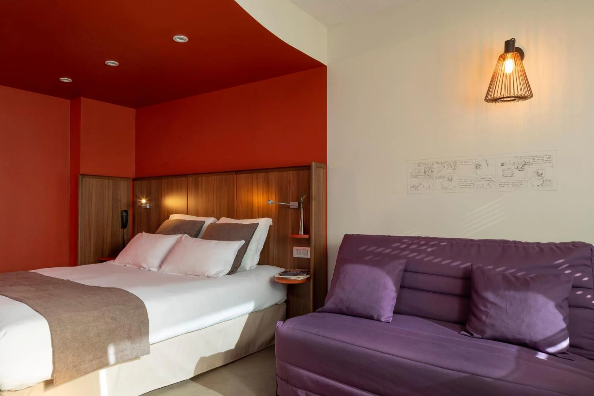 Chambre disponible pour un séminaire d'entreprise à Terre de Provence Hôtel & Spa - Le Pontet