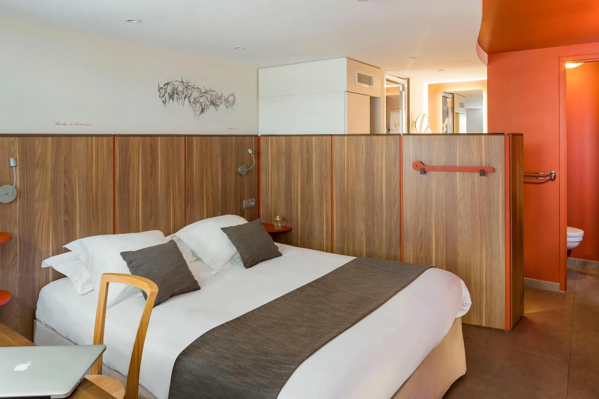 Chambre disponible pour un séminaire d'entreprise à Terre de Provence Hôtel & Spa - Le Pontet