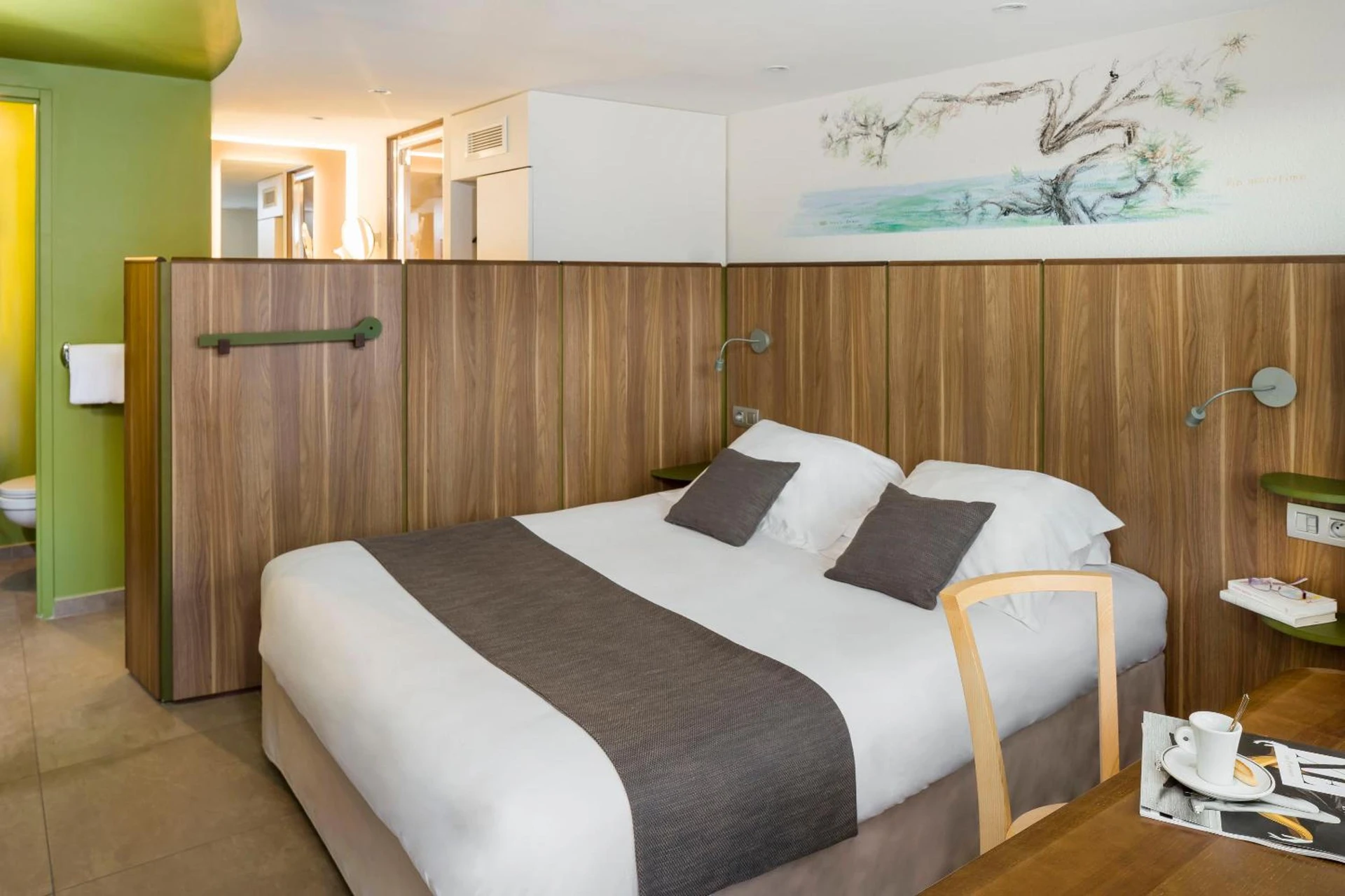 Chambre disponible pour un séminaire d'entreprise à Terre de Provence Hôtel & Spa - Le Pontet