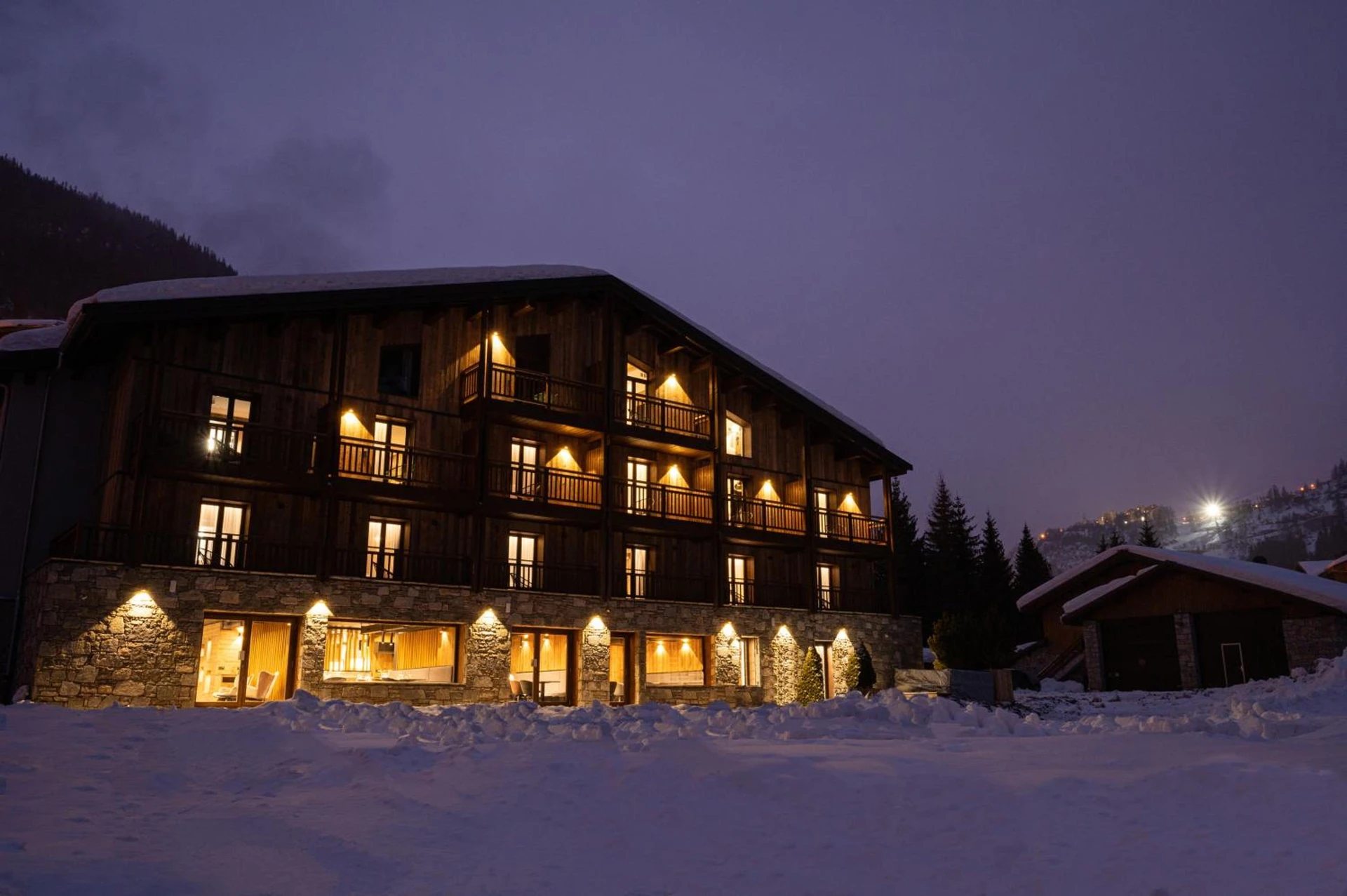 Chambre à Hotel Tetras Lodge - Organiser un séminaire d'entreprise à Tignes