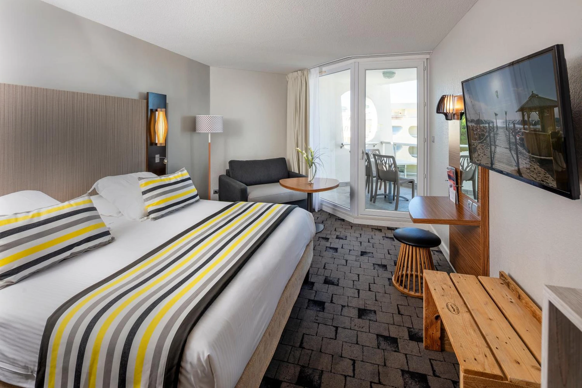 Chambre disponible pour un séminaire d'entreprise à Thalazur Port-Camargue - Hotel & Spa - Le Grau-du-Roi