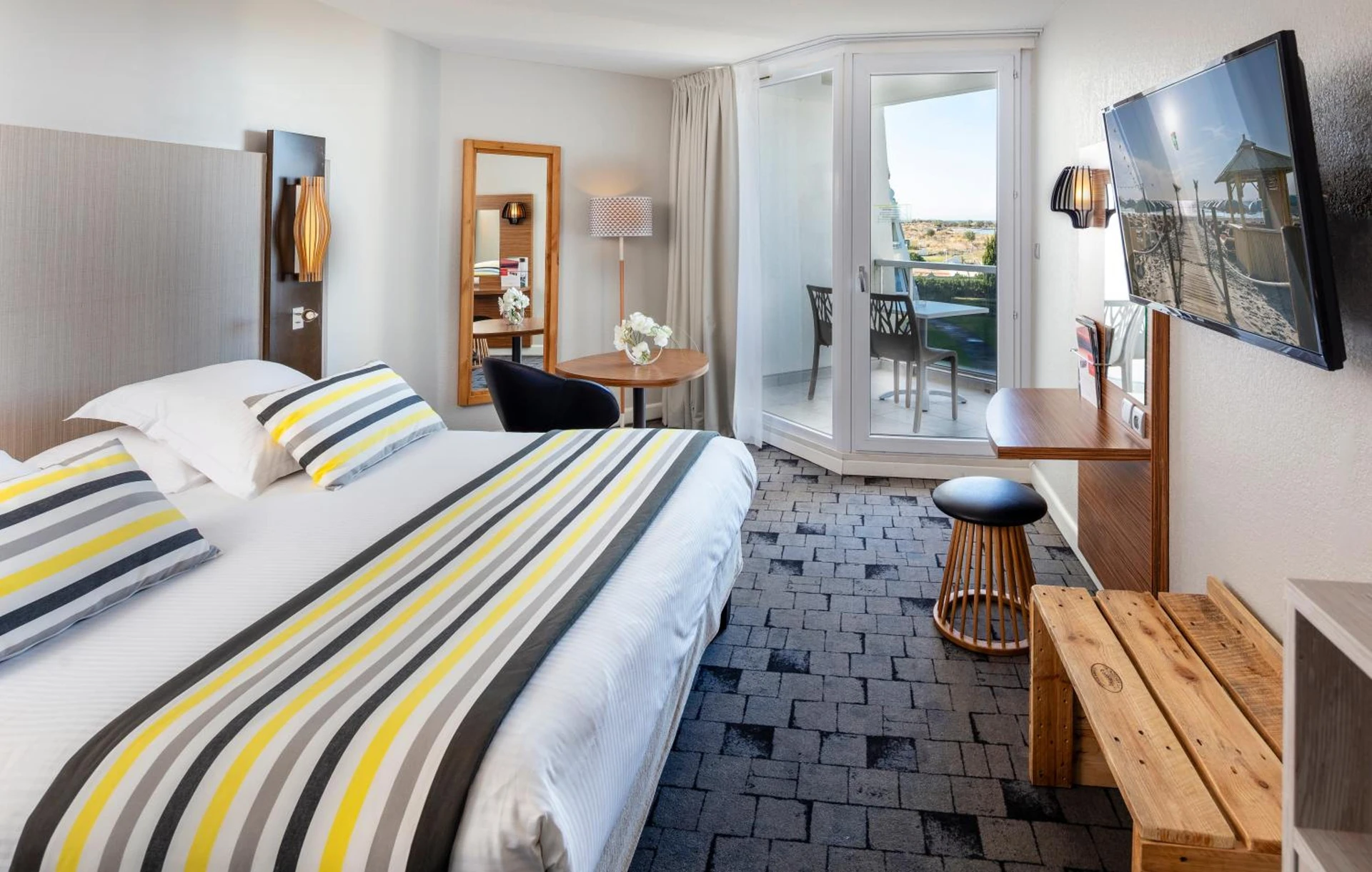 Chambre disponible pour un séminaire d'entreprise à Thalazur Port-Camargue - Hotel & Spa - Le Grau-du-Roi