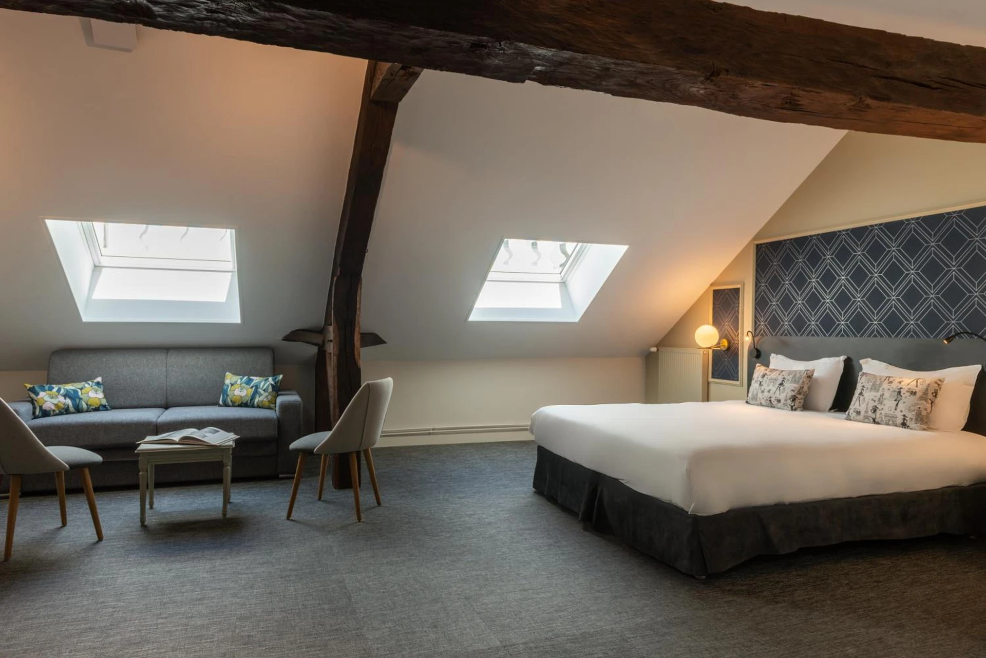 Chambre disponible pour un séminaire d'entreprise à Hôtel Anne d'Anjou, The Originals Collection - Saumur