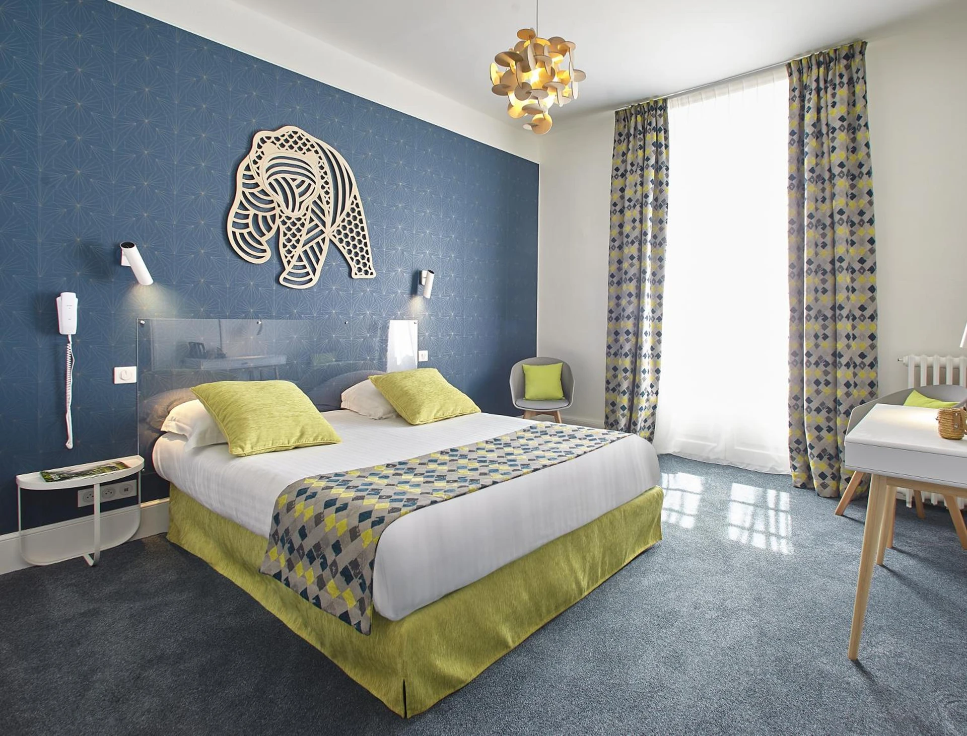 Chambre disponible pour un séminaire d'entreprise à Hôtel Les Nations The Originals Boutique VICHY - Vichy