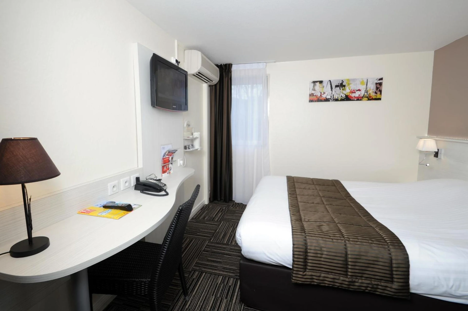 Chambre disponible pour un séminaire d'entreprise à The Originals City, Hôtel Alizéa, Le Mans Nord - Saint-Saturnin