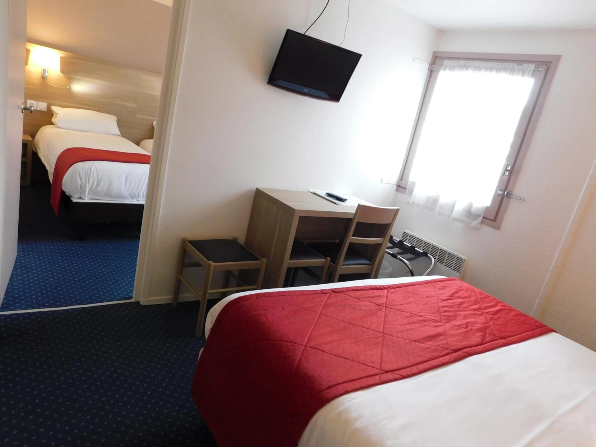 Chambre disponible pour un séminaire d'entreprise à The Originals City, Hôtel Ambacia, Tours Sud - Saint-Avertin
