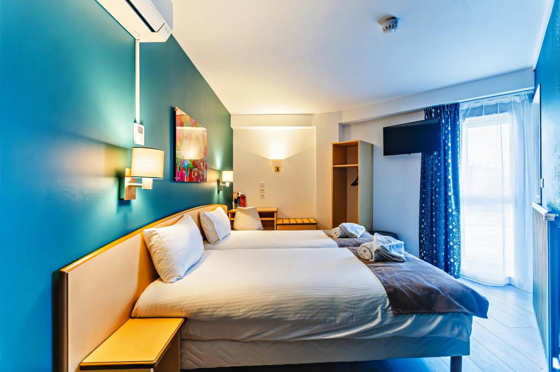 Chambre disponible pour un séminaire d'entreprise à The Originals City, Hôtel Éclipse, Lyon Est - Décines-Charpieu