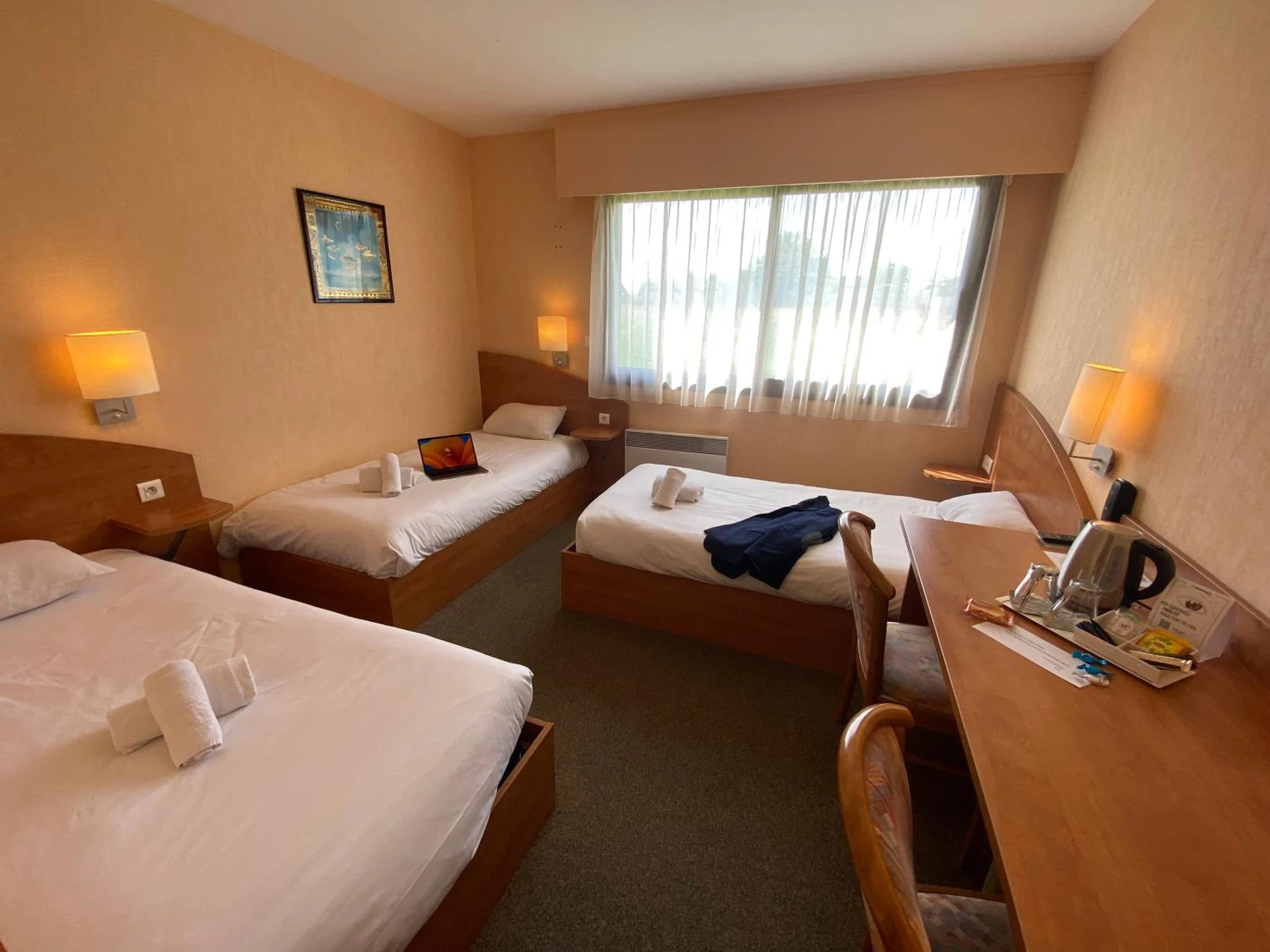 Chambre disponible pour un séminaire d'entreprise à The Originals City, Logis d'Elbée, Cholet Nord - Beaupréau