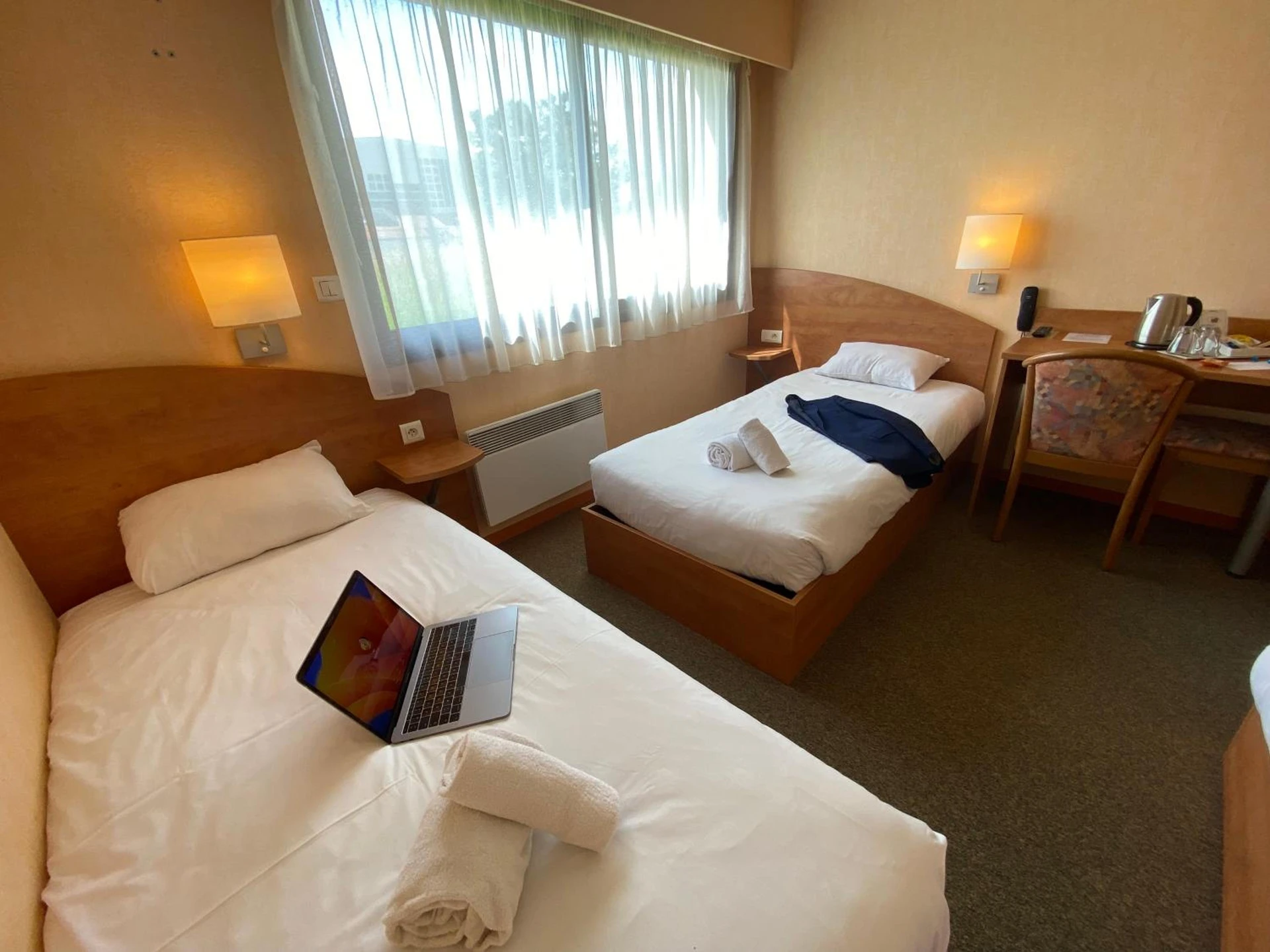 Chambre disponible pour un séminaire d'entreprise à The Originals City, Logis d'Elbée, Cholet Nord - Beaupréau