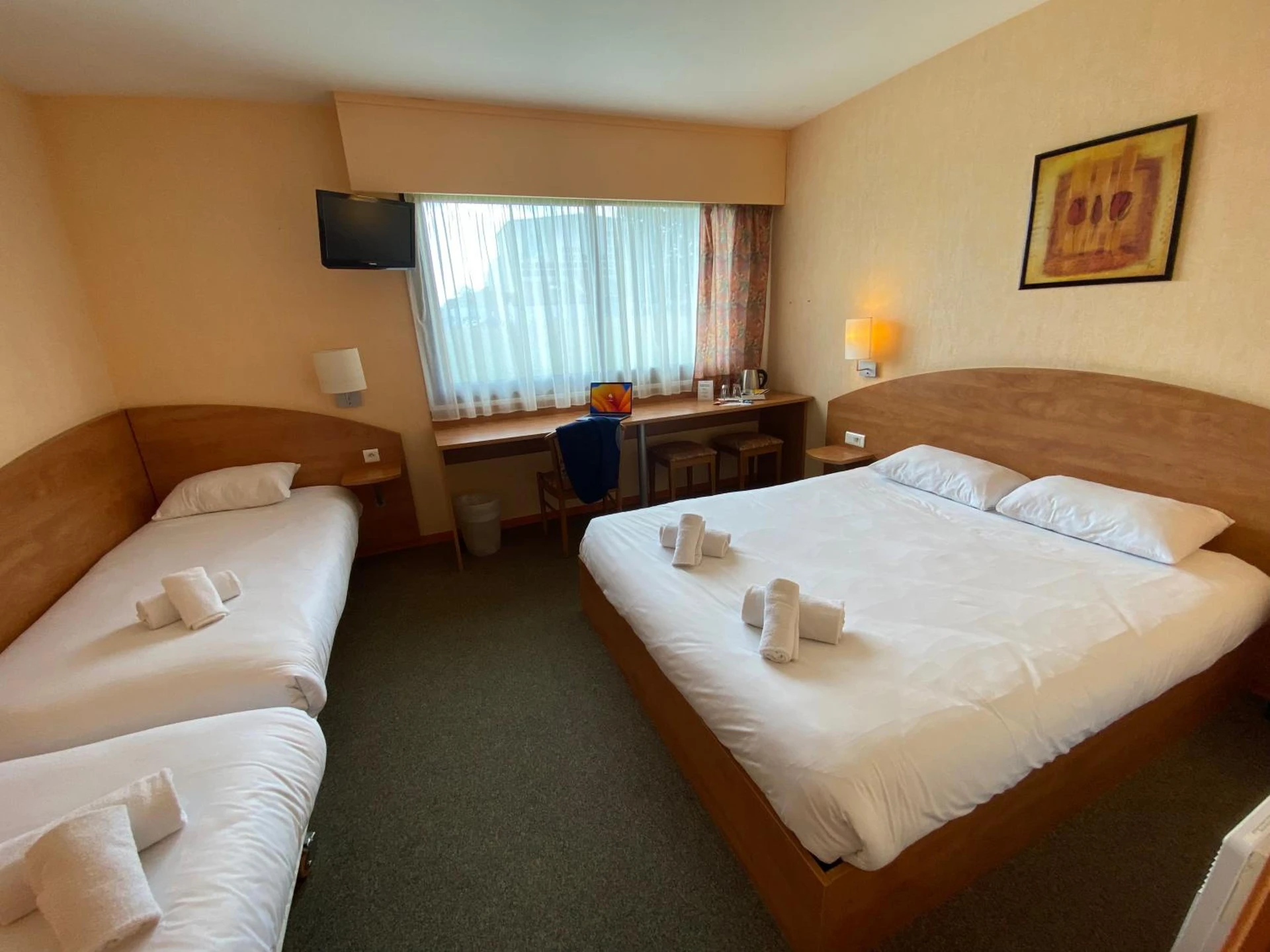 Chambre disponible pour un séminaire d'entreprise à The Originals City, Logis d'Elbée, Cholet Nord - Beaupréau