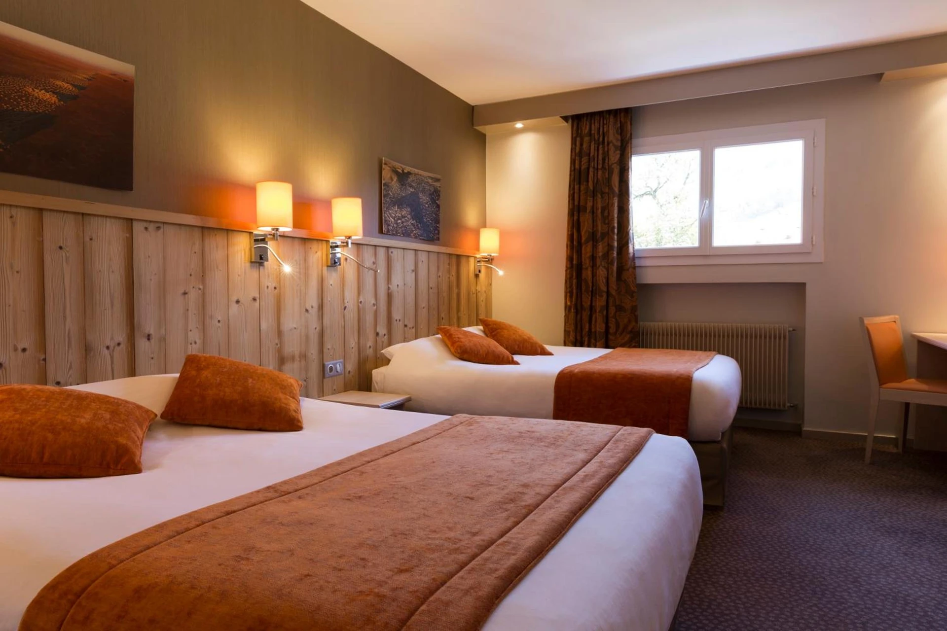Chambre disponible pour un séminaire d'entreprise à The Originals City, Hôtel Rey du Mont Sion, Saint-Julien-en-Genevois Sud - Saint-Blaise