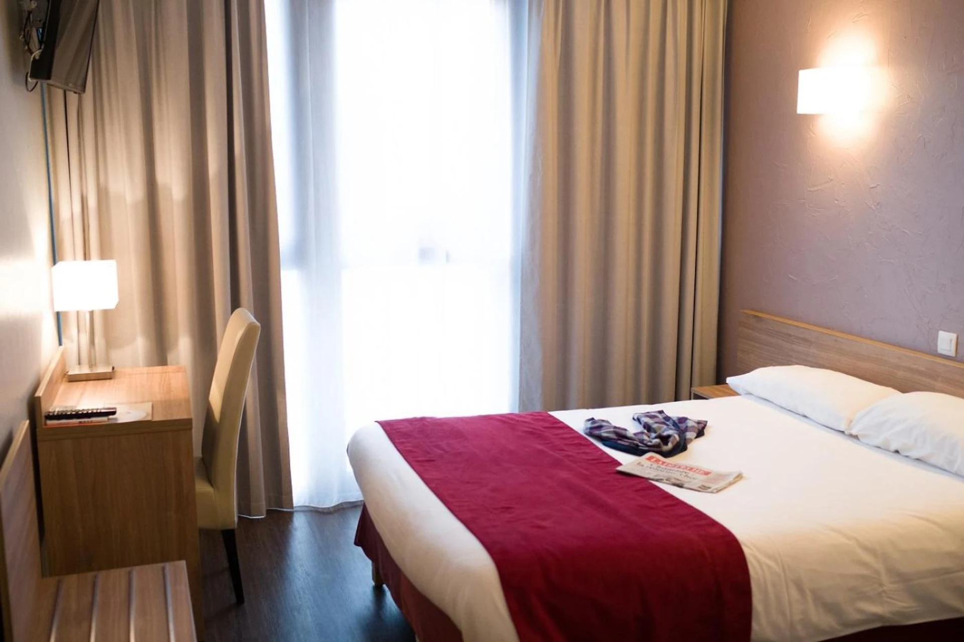 Chambre disponible pour un séminaire d'entreprise à The Originals City, Hôtel Le Sextant, Toulouse Sud - Labège
