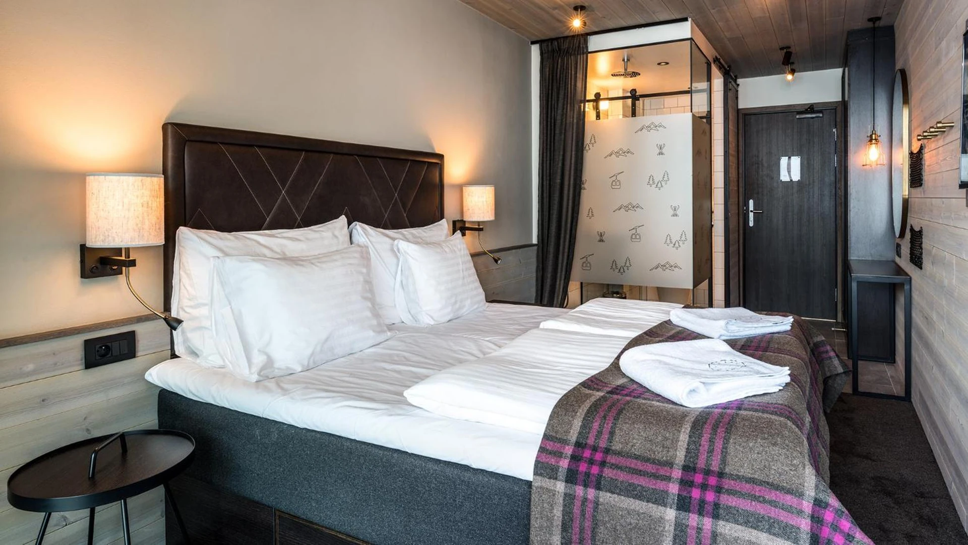 Chambre disponible pour un séminaire d'entreprise à Langley Hôtel Tignes 2100 - Tignes