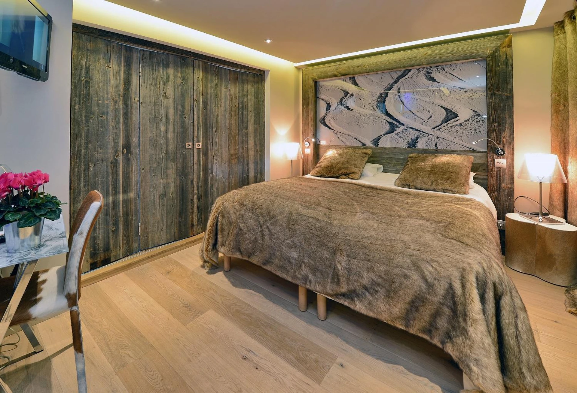 Chambre disponible pour un séminaire d'entreprise à Hotel Tsanteleina - Val dʼIsère