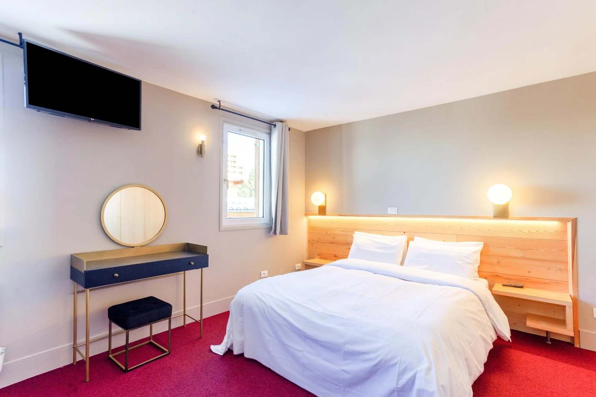 Chambre disponible pour un séminaire d'entreprise à HOTEL TURAN - Les Deux Alpes