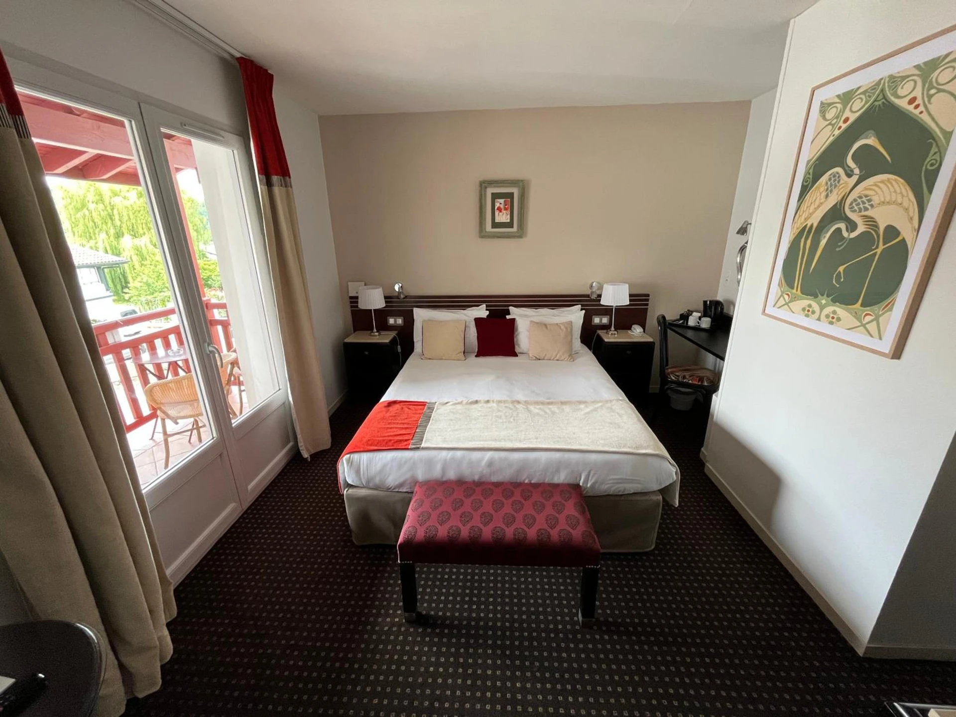 Chambre disponible pour un séminaire d'entreprise à Hôtel Ursula - Cambo-les-Bains