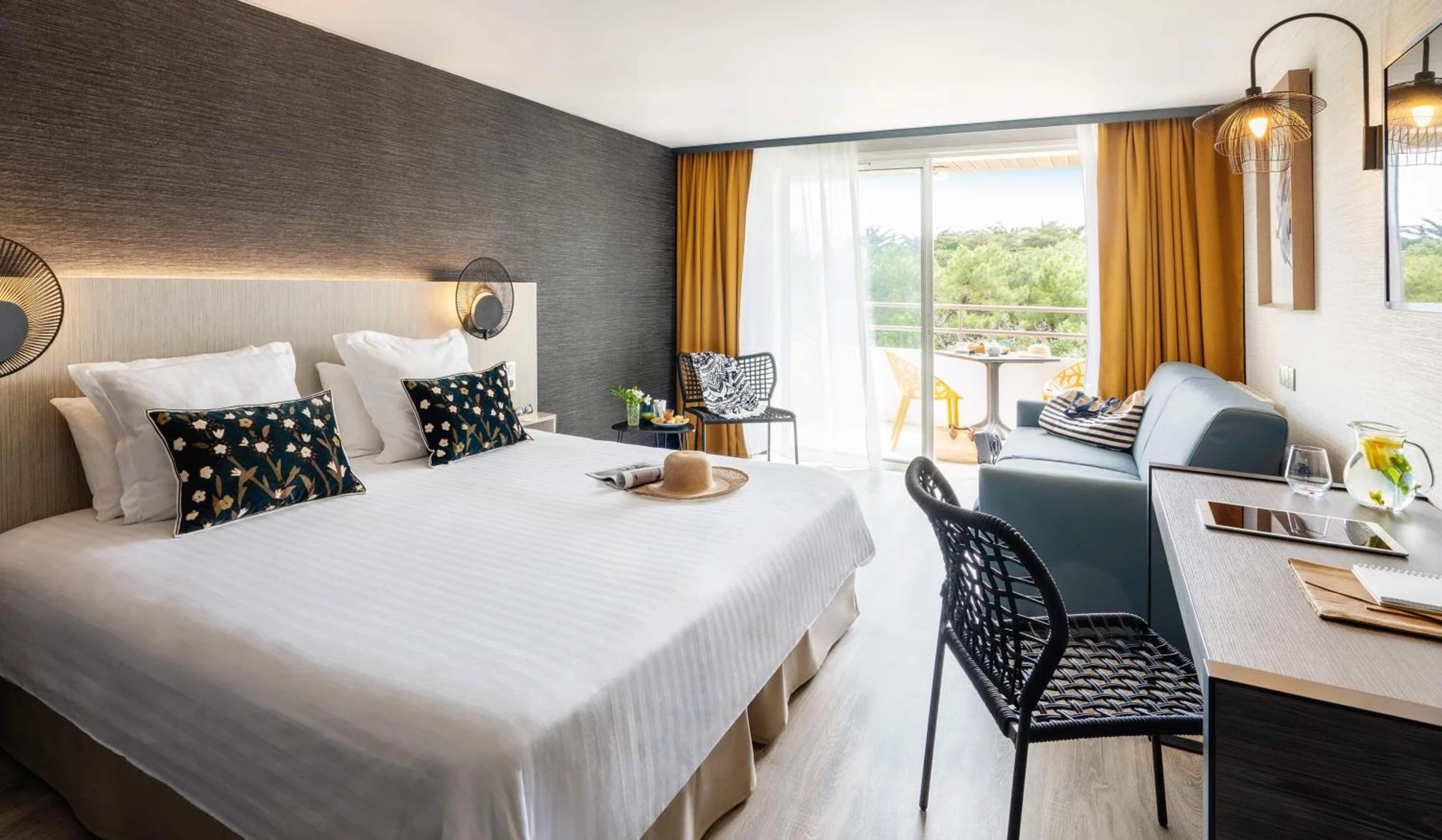 Magnifique chambre pour un séminaire d'entreprise à Hôtel Valdys Thalasso & Spa - les Pins - Saint-Jean-de-Monts