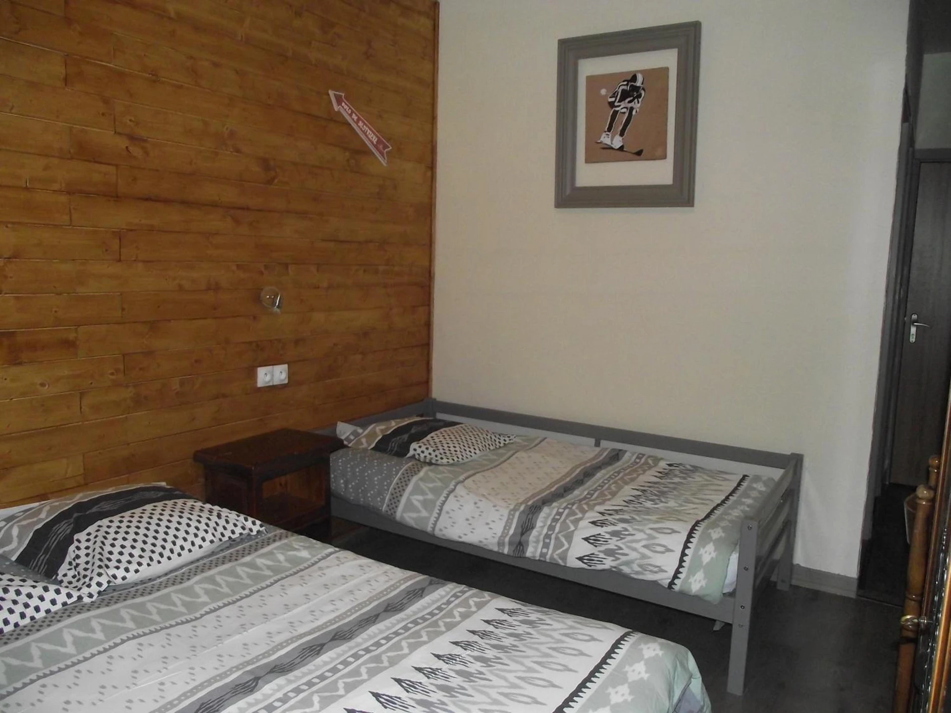 Chambre disponible pour un séminaire d'entreprise à Hotel Valérie - Montgenèvre