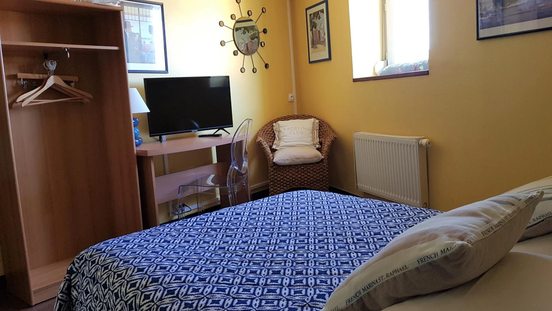 Chambre disponible pour un séminaire d'entreprise à Hotel Vent d'Ouest - Fécamp