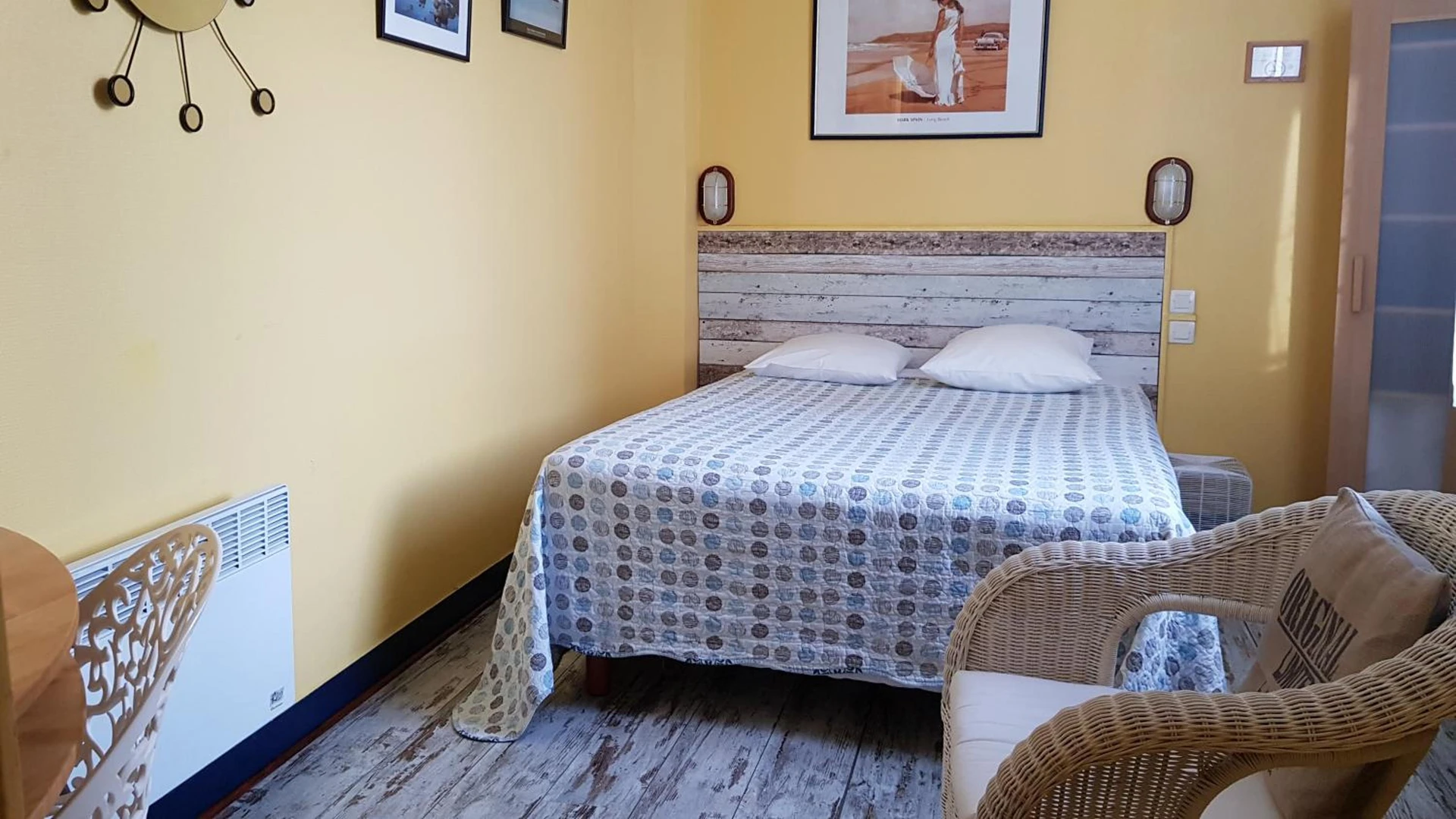 Magnifique chambre pour un séminaire d'entreprise à Hotel Vent d'Ouest - Fécamp