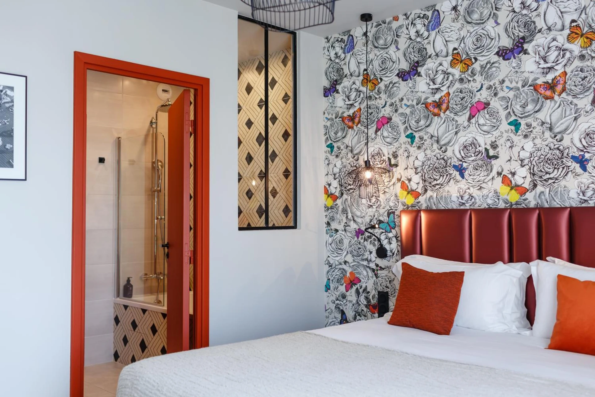 Magnifique chambre pour un séminaire d'entreprise à Hotel Verlaine - Cannes
