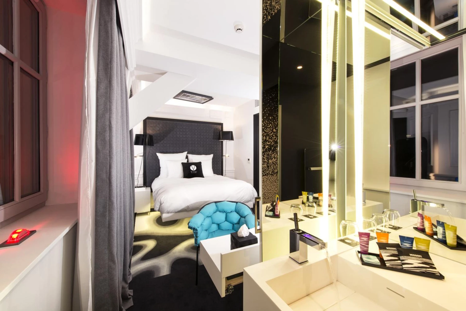 Chambre disponible pour un séminaire d'entreprise à Vertigo Hotel, Dijon, a Member of Design Hotels - Dijon