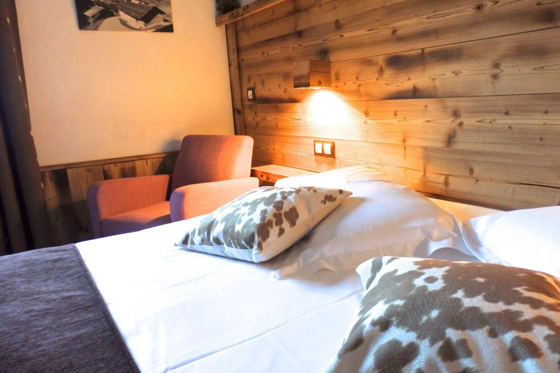 Chambre disponible pour un séminaire d'entreprise à Hôtel Viallet - Arêches