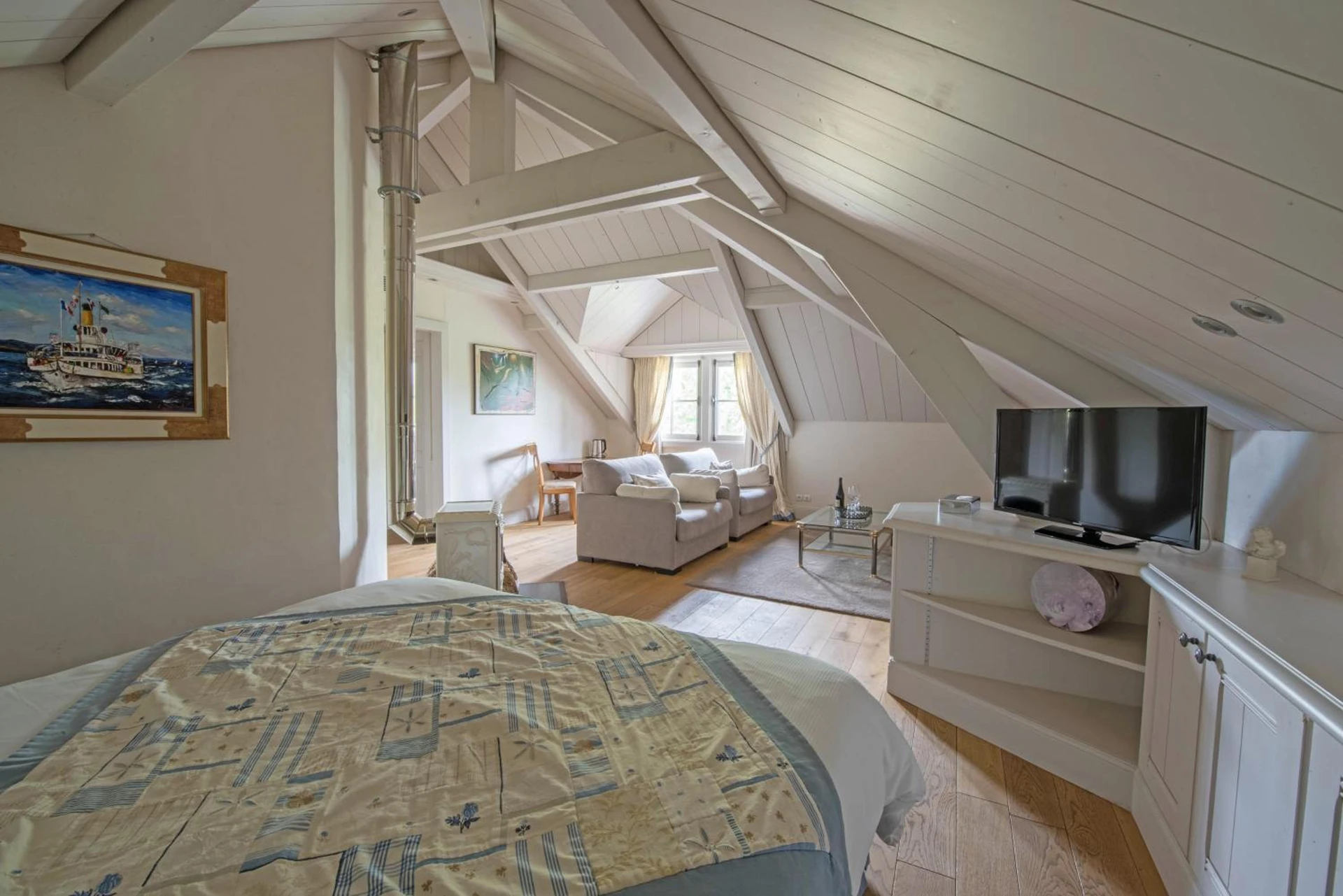Chambre disponible pour un séminaire d'entreprise à Villa Cécile - Yvoire