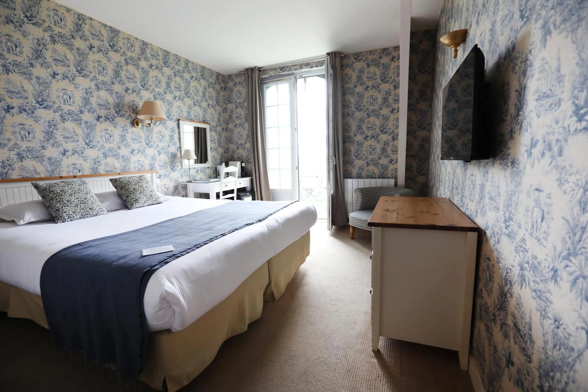 Chambre disponible pour un séminaire d'entreprise à Hôtel Villa Flornoy Pornichet Baie de la Baule - Pornichet