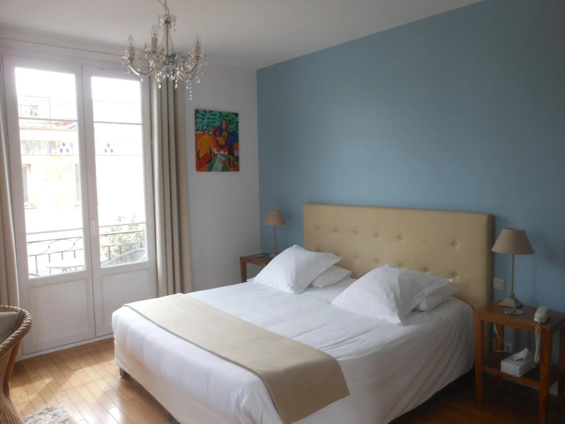 Chambre à Hotel Villa Les Cygnes - Organiser un séminaire d'entreprise à Nice
